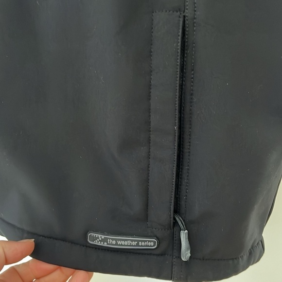 Mens Audi 2XL Black Nylon Fleece Lined Vest Jacket - Picture 4 of 7